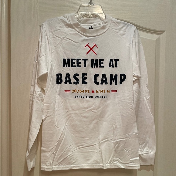 NWT Disney Parks Expedition Everest Long Sleeve Tee - Picture 1 of 4